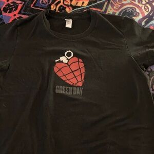 Green Day band shirt